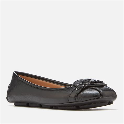 michael kors fulton flats black|michael kors fulton moc flats.